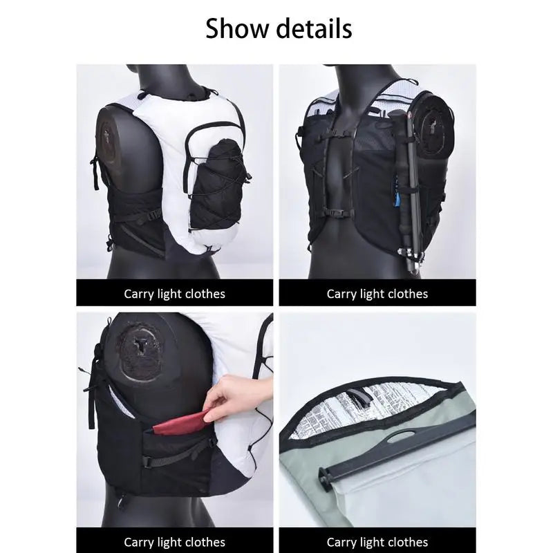 Running Hydration Vest Running Backpack Hiking Outdoor Hydration Pack Vest Running Vest insulated Backpack Hydration Bag