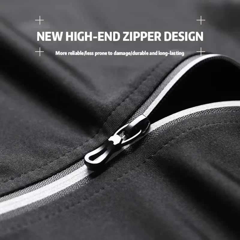 Running suit, men's sports fitness clothes, marathon spring and autumn quick-drying clothes, training clothes