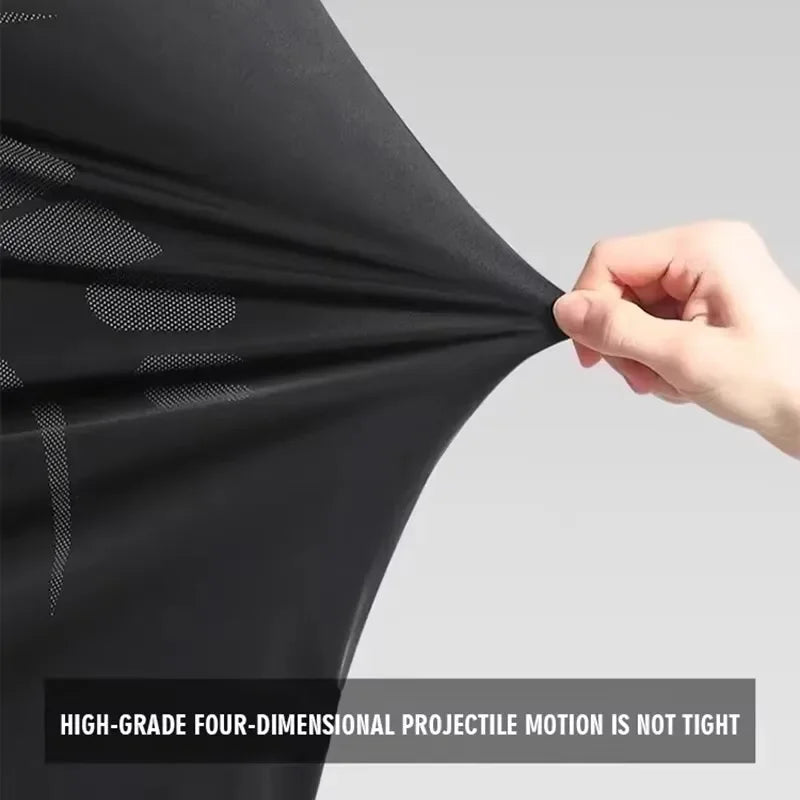 Running suit, men's sports fitness clothes, marathon spring and autumn quick-drying clothes, training clothes