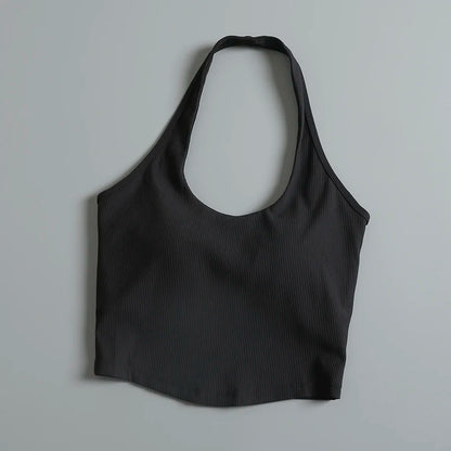 Sports Underwear for Women in Summer Running Shockproof Fitness Bra Vest Professional Training Neck Beauty Back Yoga Suit Bra