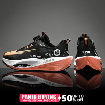 Running Shoes Speciality Carbon Board Marathon Men Sports Breathable Lightweight Women's Comfortable Athletic Nonskid Sneakers﻿